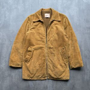 Vintage Outerwear 70s Corduroy Sherpa Lined Jacket Brown Western Men’s M - RARE